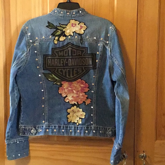 Levi denim jacket Harley Davidson - Picture 2 of 6